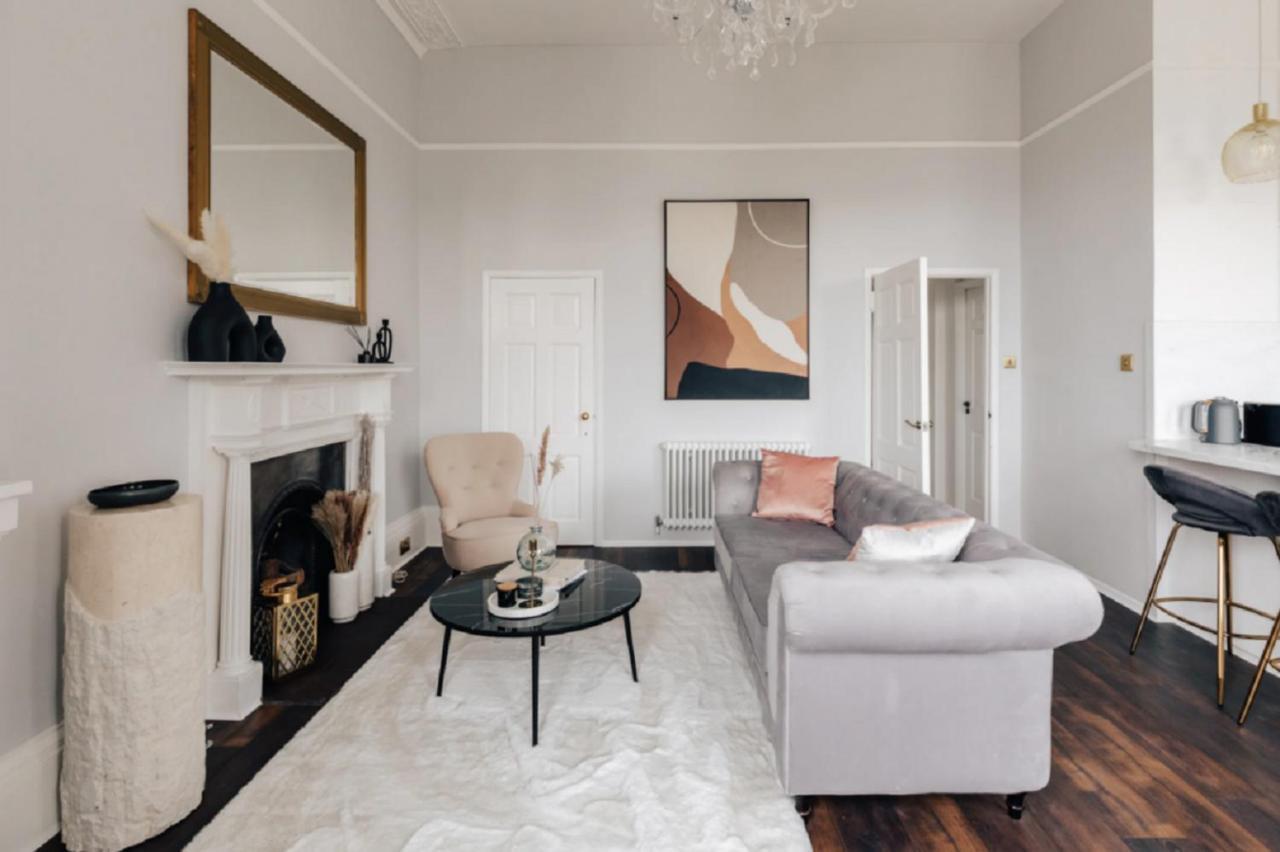 The Portland Apartment - Georgian Building With Parking Bath Dış mekan fotoğraf